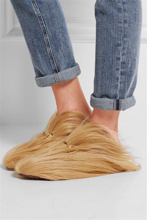 gucci shoes that look trump hair|People Think These Furry Gucci Shoes Look Like Donald .